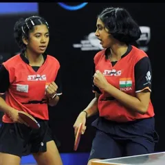 Reaching the top of the world rankings. We are incredibly proud of Yashaswini Ghorpade and her partner Suhana Saini for achieving the World Number 1 rank in the Under-19 girls' doubles category.