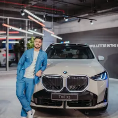 Posing with the new BMW X3 after performing at their grand store opening in Safdarjung. I specialize in creating high-energy, sophisticated entertainment that aligns perfectly with luxury brand launches and corporate events.