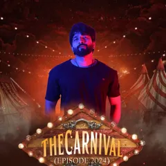 The official event poster for "The Carnival," a New Year's Eve bash I headlined. This showcases my role as a featured performer for major public events.
