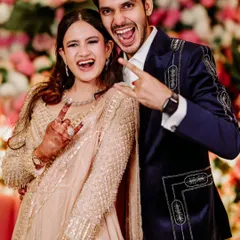 Pure, uninhibited fun at the reception. We love capturing these candid moments of laughter and energy that show the couple's true personalities.