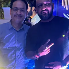 A photo with a guest at the "12th Fail" success party. These events are a great opportunity to connect with people from all walks of life, united by a celebration.