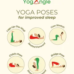 If you struggle with sleep, yoga can be a natural remedy. This guide illustrates six simple yoga poses like Child's Pose and Legs-Up-The-Wall that you can incorporate into your nighttime routine to calm your mind and prepare for restful sleep.