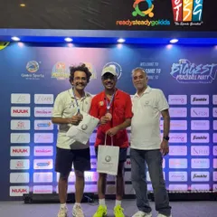 Our Co-Founder & Director, Jay Shah, leads by example on and off the court. We congratulate him on winning the Bronze Medal at The Biggest Pickleball Party, inspiring our entire community with his passion and sportsmanship.