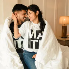 Fun, playful, and full of laughter. An indoor pillow fight session is a great way to capture your candid chemistry and create memories that are authentically you.
