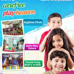 Your peace of mind is my priority. I've built a play heaven that is not only fun but also completely safe, with a focus on hygiene, supervised play zones, and touch-free protocols to ensure a carefree experience for everyone.