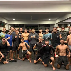 The Wednesday boxing squad at HQ. Everyone here is focused on sharpening their hands, improving their footwork, and building a solid foundation.