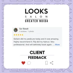 Thank you to Sur for this wonderful review. I'm so glad you enjoyed your pedicure with Soham and haircut with Raj. We look forward to seeing you again.
