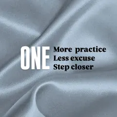 One more practice, less excuse, one step closer. This is our philosophy on drills. They are the hardest part of learning, but we make them feel less like a chore and more like progress.