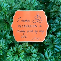 "I make relaxation a daily part of my life." In a busy world, making time to unwind is essential for mental clarity, emotional health, and inner balance.