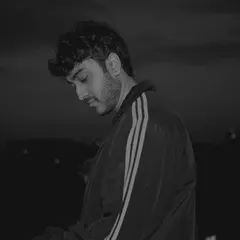 A moody, black and white shot. Sometimes it's about the quiet moments of reflection before or after a gig.