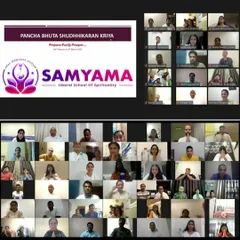 Our global community connects through virtual workshops like this Pancha Bhuta Shudhhikaran Kriya. Seekers from around the world join us online to learn, heal, and evolve together under our guidance.
