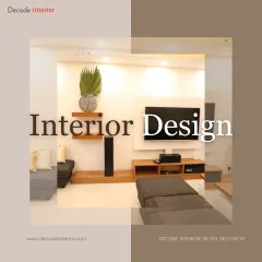 A promotional image showcasing a modern living room with a minimalist TV unit. This highlights my ability to design clean, stylish, and functional spaces.