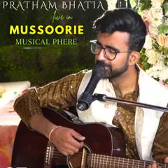 A poster from one of my Musical Phera performances in Mussoorie. I love performing in the hills, the atmosphere is always so serene.
