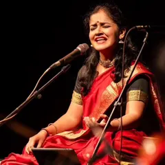 A moment of complete immersion during the 'Chidambara Rahasyam' performance. In these moments, it feels less like a performance and more like a collective offering, where both the artists and the audience are connected in a shared experience of devotion.