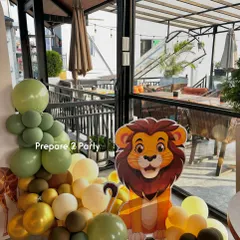 Explore my jungle, safari, and animal themed decorations. I use a variety of elements like character cutouts, welcome signs, and custom props to create a fun and wild adventure.