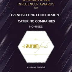 We were thrilled to be nominated for the WeddingSutra Influencer Awards 2025. This nomination recognizes our love for quality, flavor, and celebration.