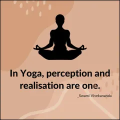 In yoga, the line between perception and realization dissolves. The practice brings us into a state of direct experience and understanding.