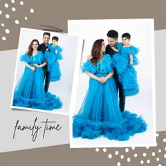 Nothing makes me happier than capturing the whole family's excitement. We styled mom, dad, and the soon-to-be big sister in matching blue outfits for this family maternity session. It’s a beautiful way to remember the time just before your family grows.