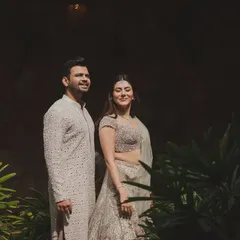 A quiet moment for the couple amidst the celebration. Part of my job is to create spaces and moments where they can pause and just be with each other.