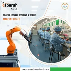Crafted locally, securing globally. This image from my manufacturing facility showcases the precision and care that goes into every Made in Bharat product, trusted by people around the world.