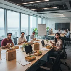 Investing in your team's health is investing in your company's success. We partner with businesses to provide employee wellness catering that boosts energy and focus, making for a healthier and more productive work environment.