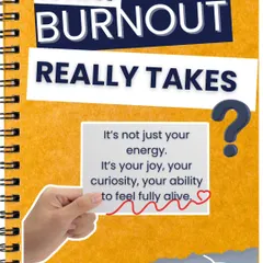 What does burnout really take from you? It's not just your energy; it's your joy, curiosity, and ability to feel fully alive. Music is a way to protect and reclaim those parts of yourself.