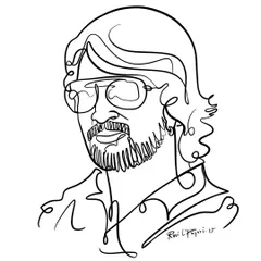 This is a minimalist line art portrait I created for the birthday of Kiccha Sudeep sir. This style uses a single, flowing line to capture the likeness, making it a modern and clean piece of art.