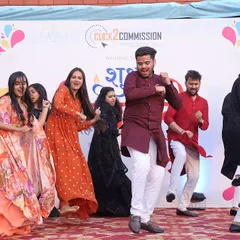 It's not a successful event until the team hits the dance floor. I arrange for entertainment that gets everyone involved, like this high-energy performance at the Click2Commission annual Diwali bash.