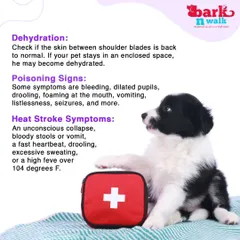 Knowing basic pet first aid can be lifesaving. This guide covers the signs of dehydration, poisoning, and heat stroke to help you act quickly in an emergency.