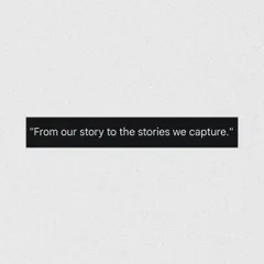 This is the ethos of my brand. It begins with my own journey and passion for this craft, which I then pour into capturing the unique stories of the couples I work with. From our story to the stories we capture.