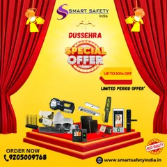 Our Dussehra special offer, where we provided up to 10% off on our entire product range. We regularly have limited-period deals on all our security equipment.