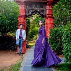The groom looking dapper in his pre-wedding shoot attire.