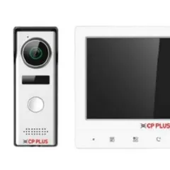 I install and repair modern video door phones like this CP Plus model. These devices add an extra layer of security, letting you see and speak to visitors before opening the door.
