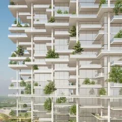 We call this concept "villas in the sky." We are redefining high-rise apartment living by giving every unit its own front yard, side yard, and backyard. This approach brings the feeling of a private home and garden to a vertical community, integrating nature at every level.