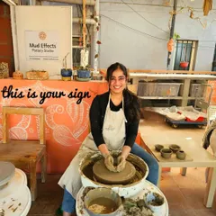 This is your sign to try something new. Come spend a weekend afternoon with me, get your hands dirty, and learn the beautiful art of wheel pottery.
