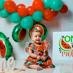 From tiny kicks to little giggles, and now ONE. This 'One in a Melon' theme is a sweet way to celebrate a first birthday.