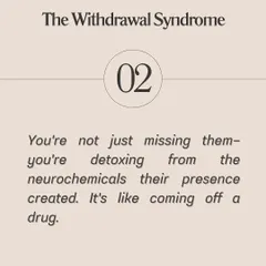 **What nobody tells you about heartbreak is that the pain is real and there's science behind it.** Social pain activates the same neural pathways as physical pain. You're not just missing them; you're detoxing from the neurochemicals their presence created, which is why it feels like withdrawal. Understanding the science of heartbreak can help you be more compassionate with yourself during the healing process.