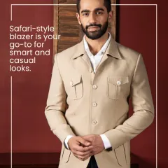 Smart meets effortless in this safari-style blazer. It's your go-to for classy yet casual looks that work everywhere.