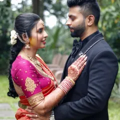 A beautiful, candid moment between the bride and groom. Her hand on his chest and the way they look at each other speaks volumes about their connection. This is the kind of genuine emotion I love to capture.