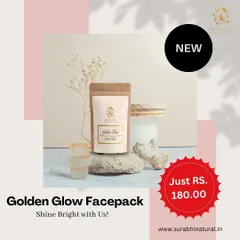 Our Golden Glow Facepack is an affordable way to shine bright. This natural face pack is formulated to give your skin an instant boost of radiance and a healthy glow.