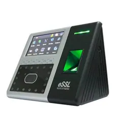 An eSSL biometric device that uses a fingerprint scanner for access control. These systems are fast, secure, and eliminate the need for physical keys or cards.
