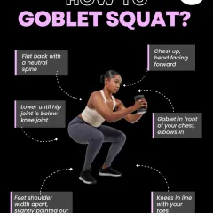 Master the goblet squat with this form guide. I break down every detail, from foot placement to keeping a neutral spine, to help you build lower body strength and improve your posture safely.