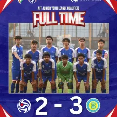 A tough 2-3 loss in the AIFF Junior Youth League, but a powerful performance full of heart and resilience. We move on to the next.