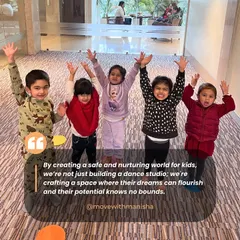 By creating a safe and nurturing world for kids, we're not just building a dance studio; we're crafting a space where their dreams can flourish.