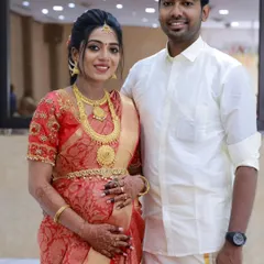 A beautiful portrait from a baby shower. I did the makeup for the mom-to-be, and also a simple, clean grooming service for the dad-to-be to ensure they both looked great for their photos.