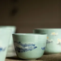 Inspired by the ever-changing Bangalore skies, these tumblers are perfect for your morning brew. Each one is hand-painted, so no two cloudscapes are ever the same.