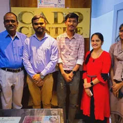 A group photo with my wonderful team and colleagues. A supportive team environment is key to a great learning experience for our students.