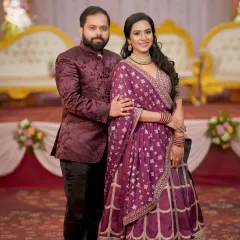 A classic posed portrait of the couple at their engagement. We ensure a mix of candid and formal shots to provide a complete collection of memories.