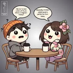 This comic illustrates a common question: "Is it beginner-friendly?" Absolutely! My online course is perfect for first-timers who have never worked with flowers before.