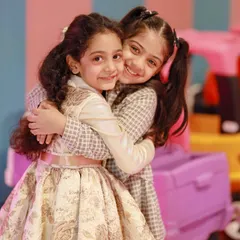 The sweet embrace of friendship. Our play area is a place where bonds are strengthened and new friends are made, all in the spirit of fun and celebration.